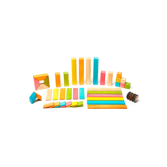 42-Piece Set, Magnetic Wooden Blocks, Tegu Classics