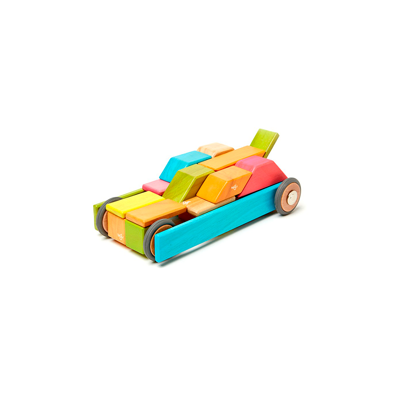 42-Piece Set, Magnetic Wooden Blocks, Tegu Classics
