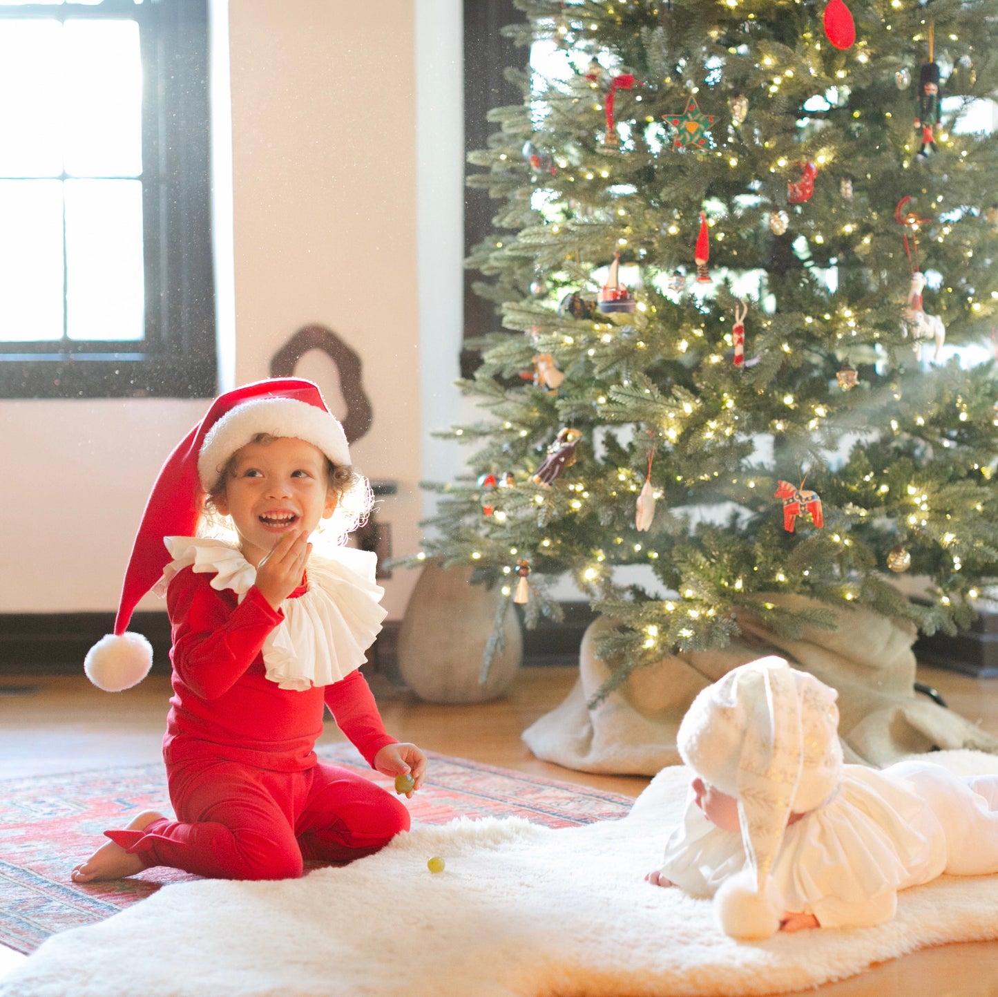 Eco-friendly Family Santa Hat | Sustainable Christmas Gift for Kids & Adults