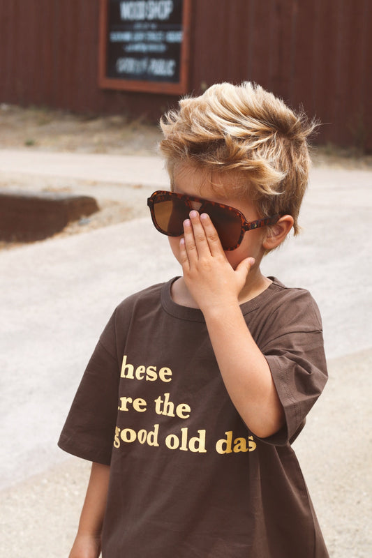 Good Old Days T-Shirt | Chocolate