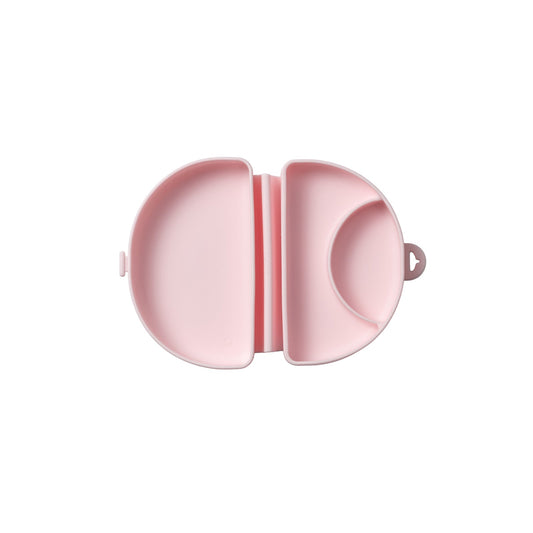 Silifold: Compact Children's Portable Plate - Cotton Candy