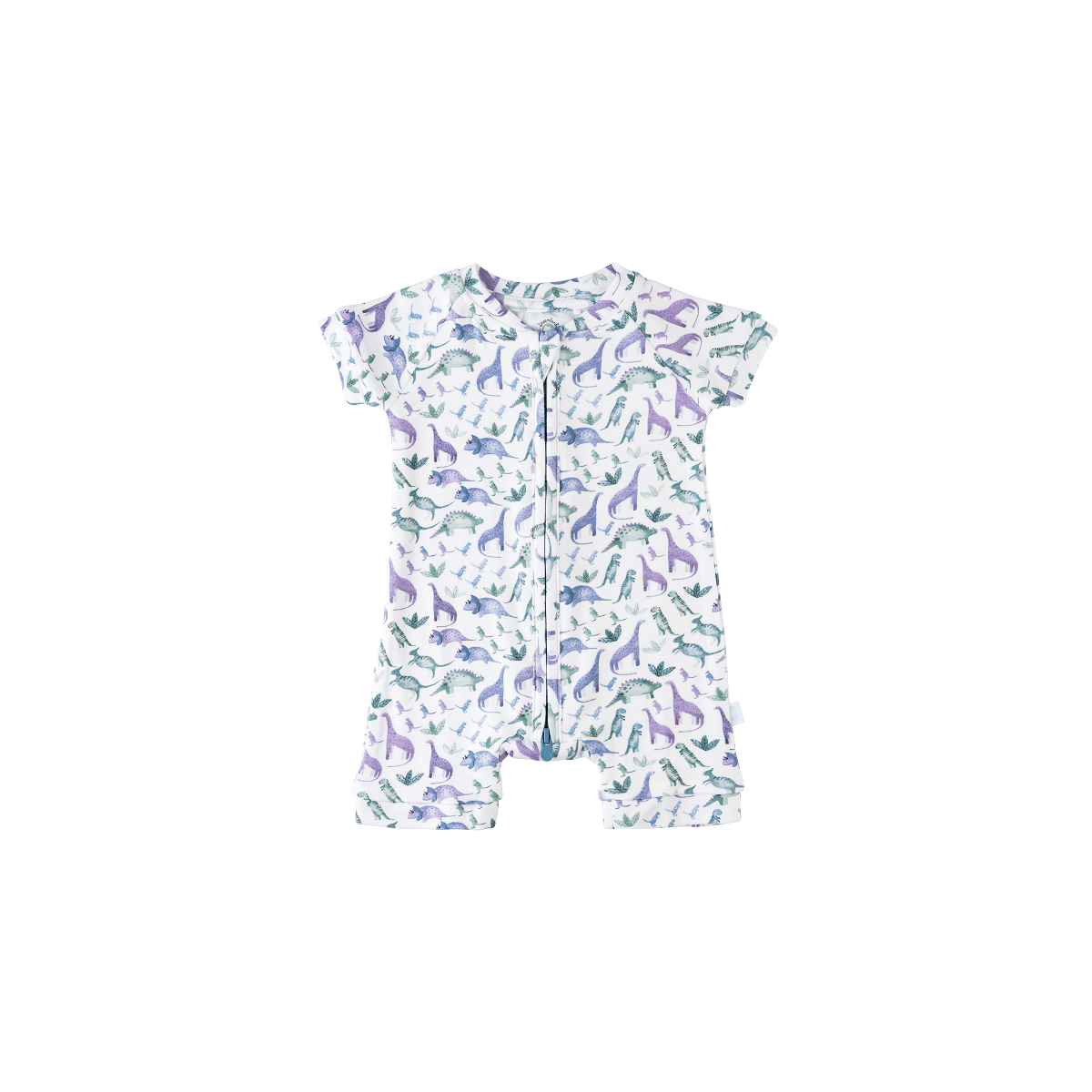 Baby Short-Sleeve Bamboo Romper