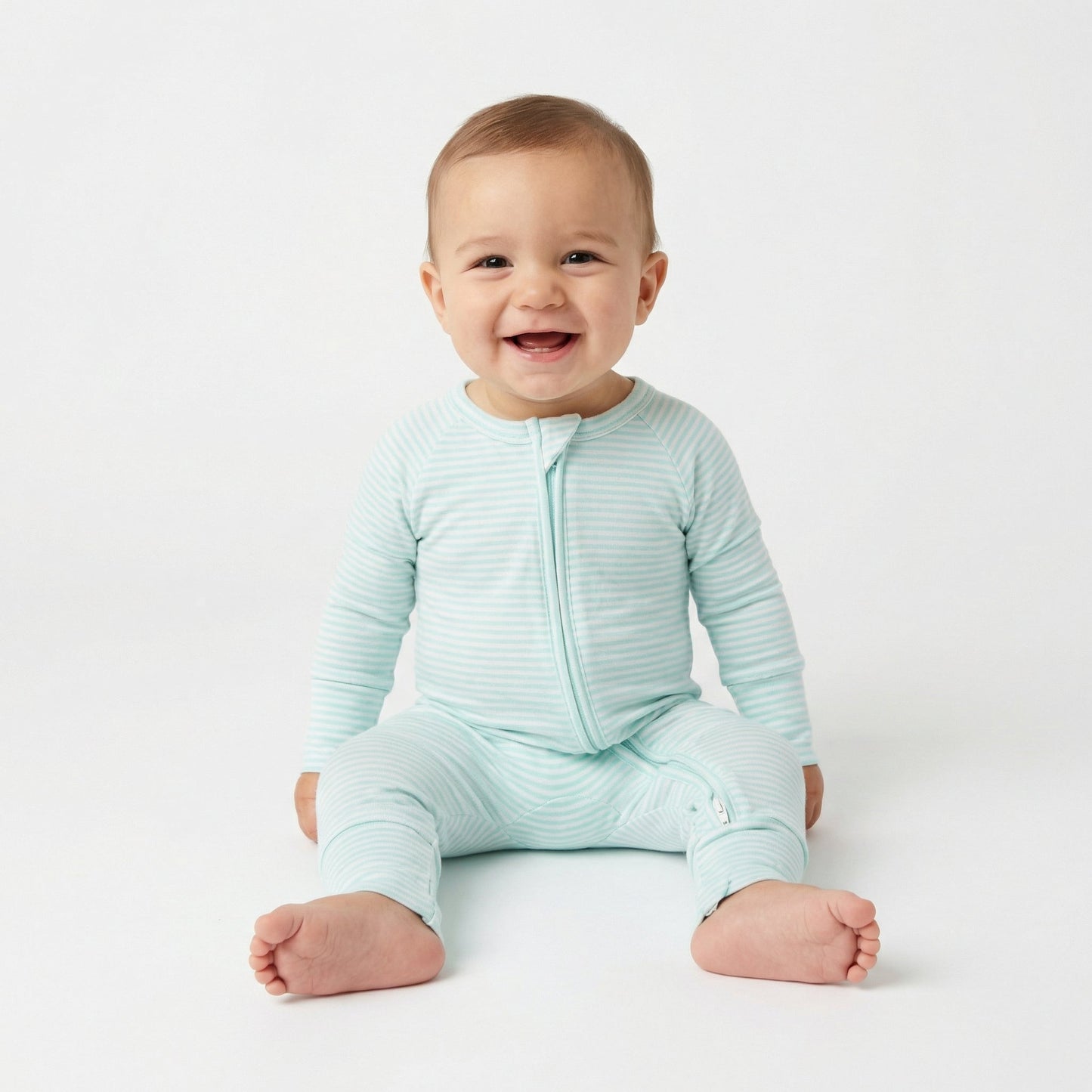 Cloud Stripe Bamboo Sleeper