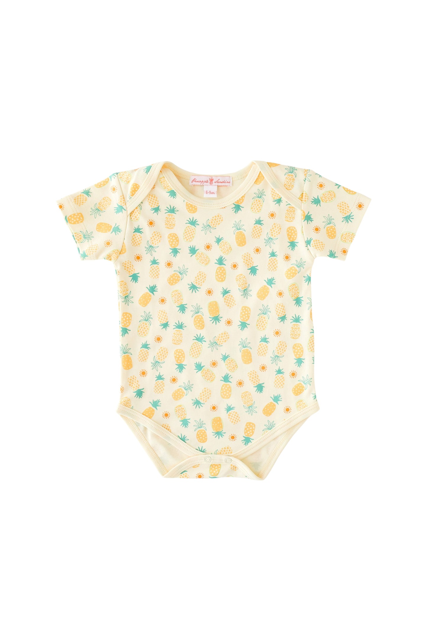 Pineapple Print Onesie