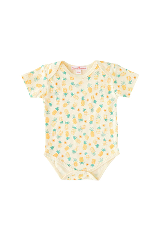 Pineapple Print Onesie