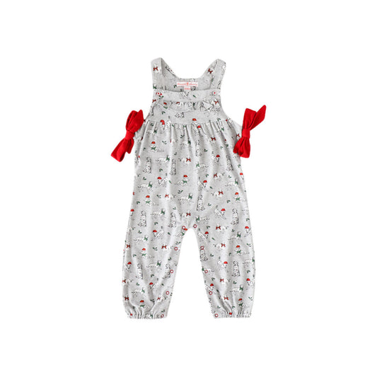 Holiday Dalmatian Romper