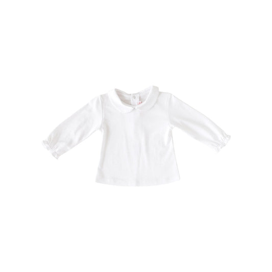 White Peter Pan Top