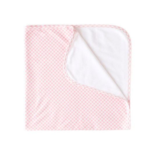Pink Gingham Blanket