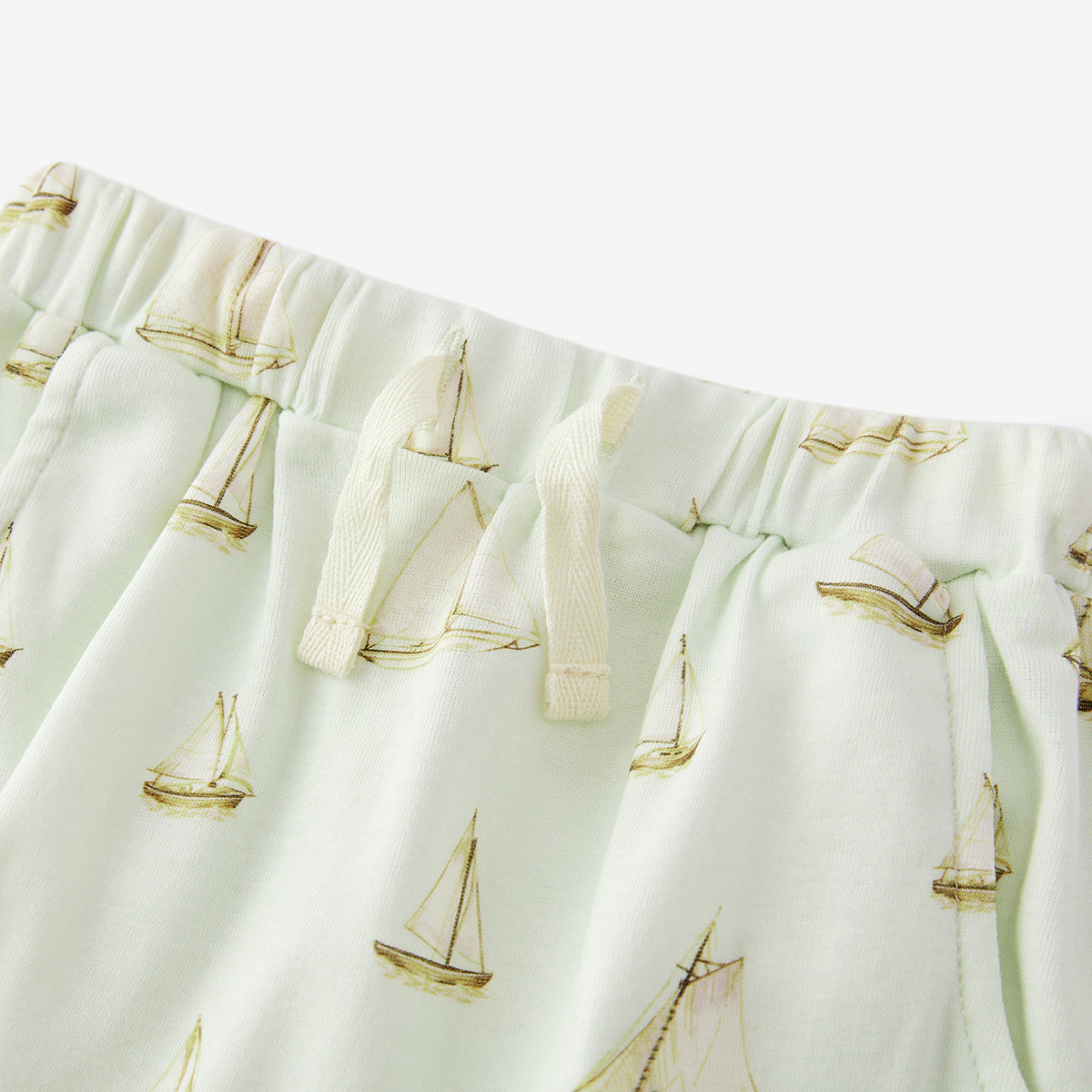 Sailboat Melody Organic Cotton Jogger Pants