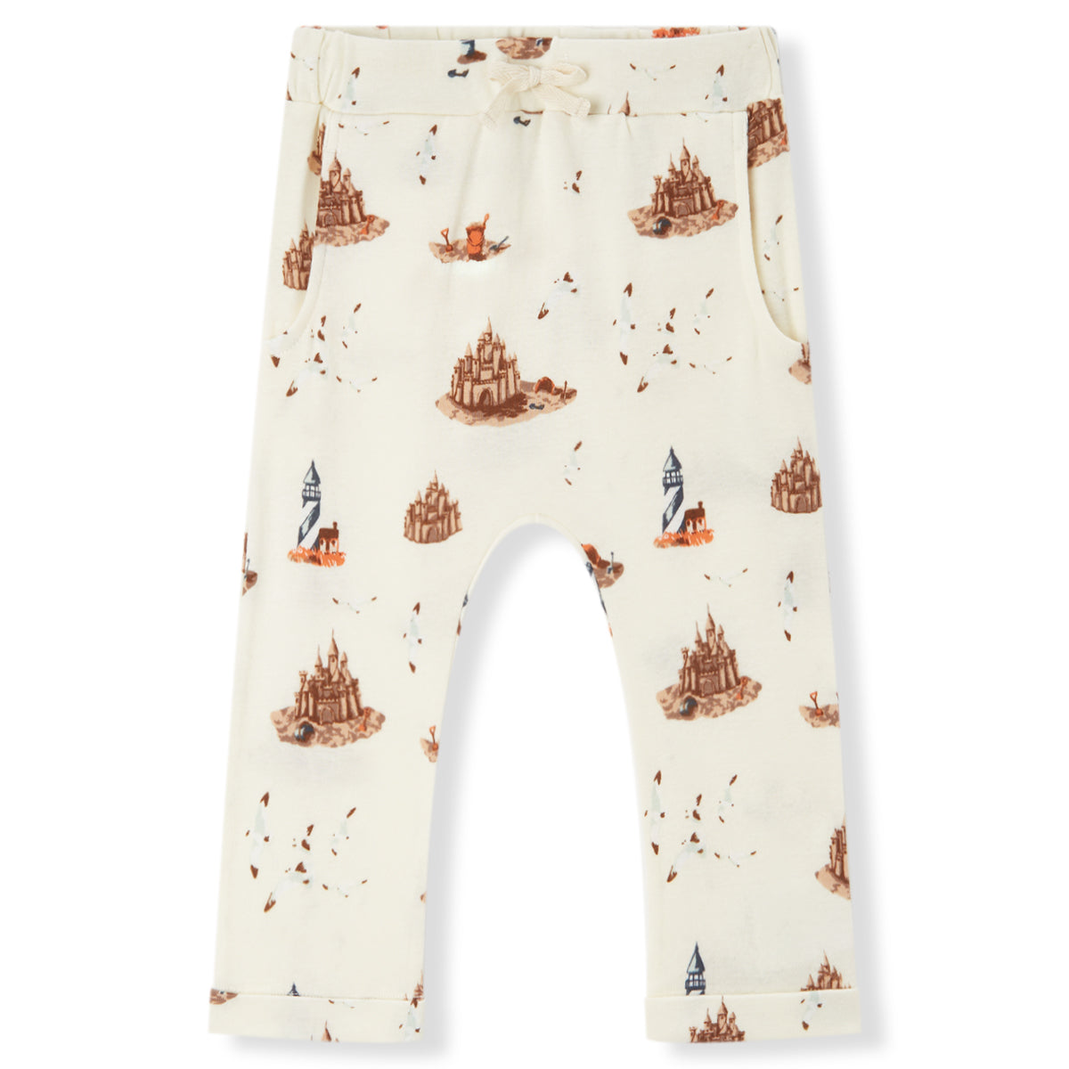 Sandcastle Organic Cotton Baby Jogger Pants