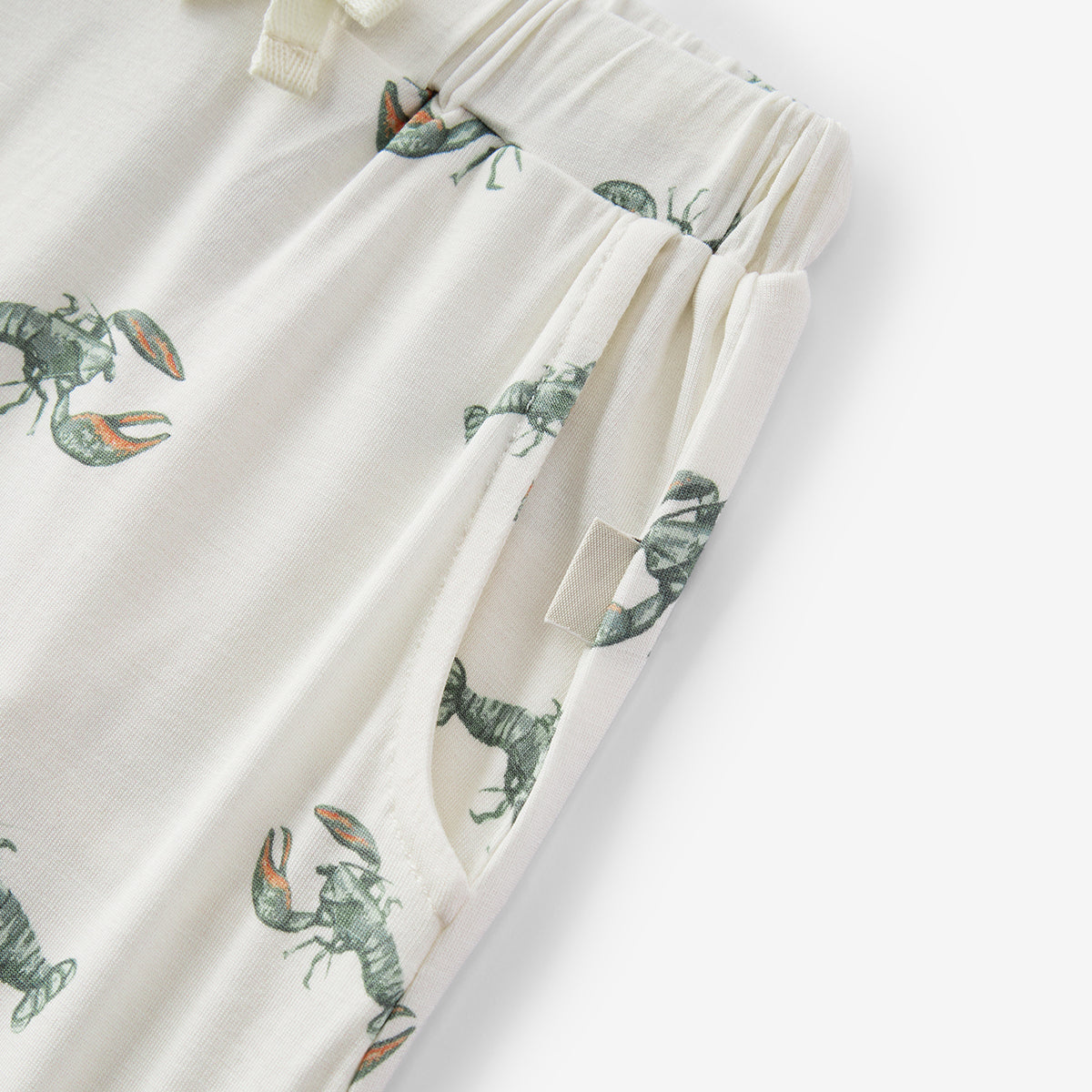Mint Lobster Luxe Stretch Jogger Pants
