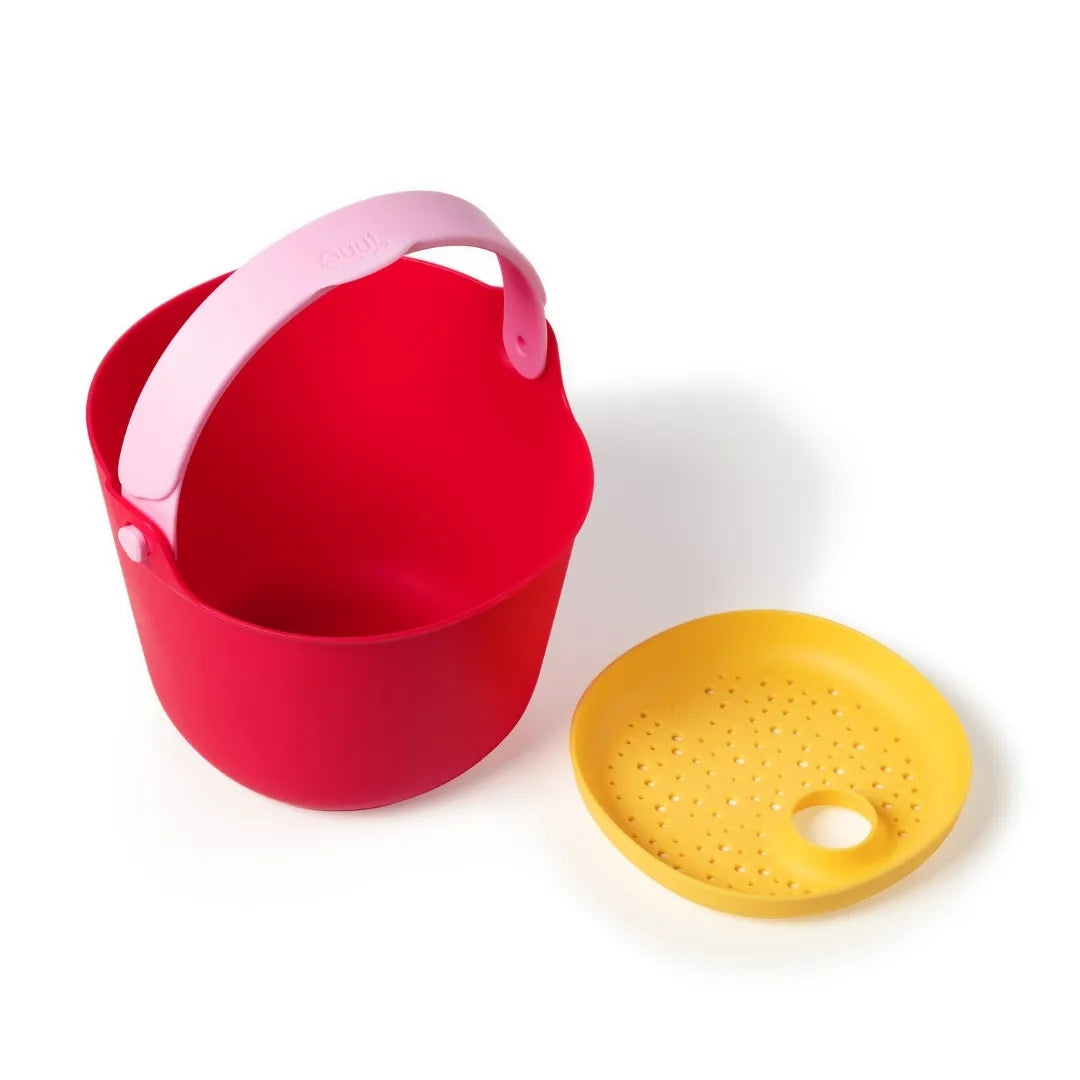 Bucki Spill-Proof Bucket – Kids Sieve Bucket for Beach