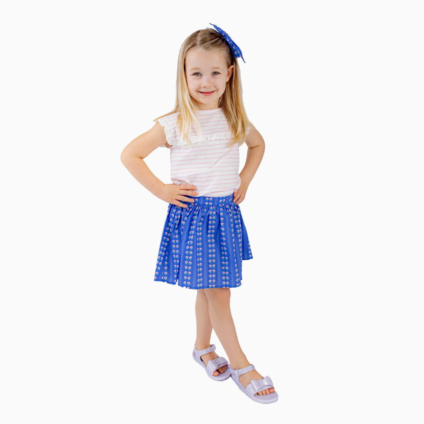 Circle Skirt in Floral