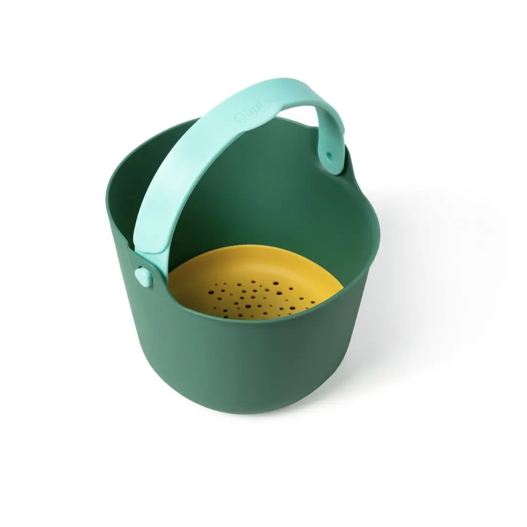 Bucki Spill-Proof Bucket – Kids Sieve Bucket for Beach