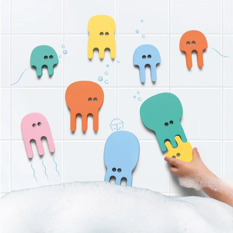 Bath Puzzle Jellyfish – Soft, Floating EVA Foam Bath Toy