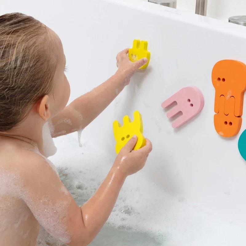 Bath Puzzle Jellyfish – Soft, Floating EVA Foam Bath Toy