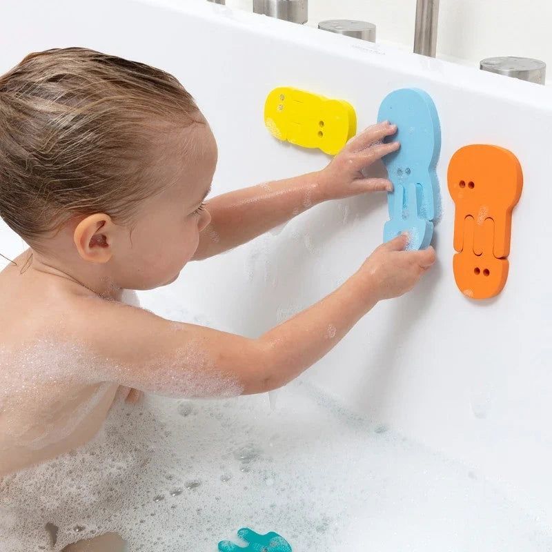 Bath Puzzle Jellyfish – Soft, Floating EVA Foam Bath Toy