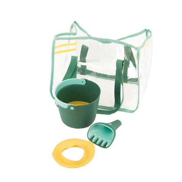 Quut Beach Set – Bucki, Raki & Magic Sand Shaper for Kids