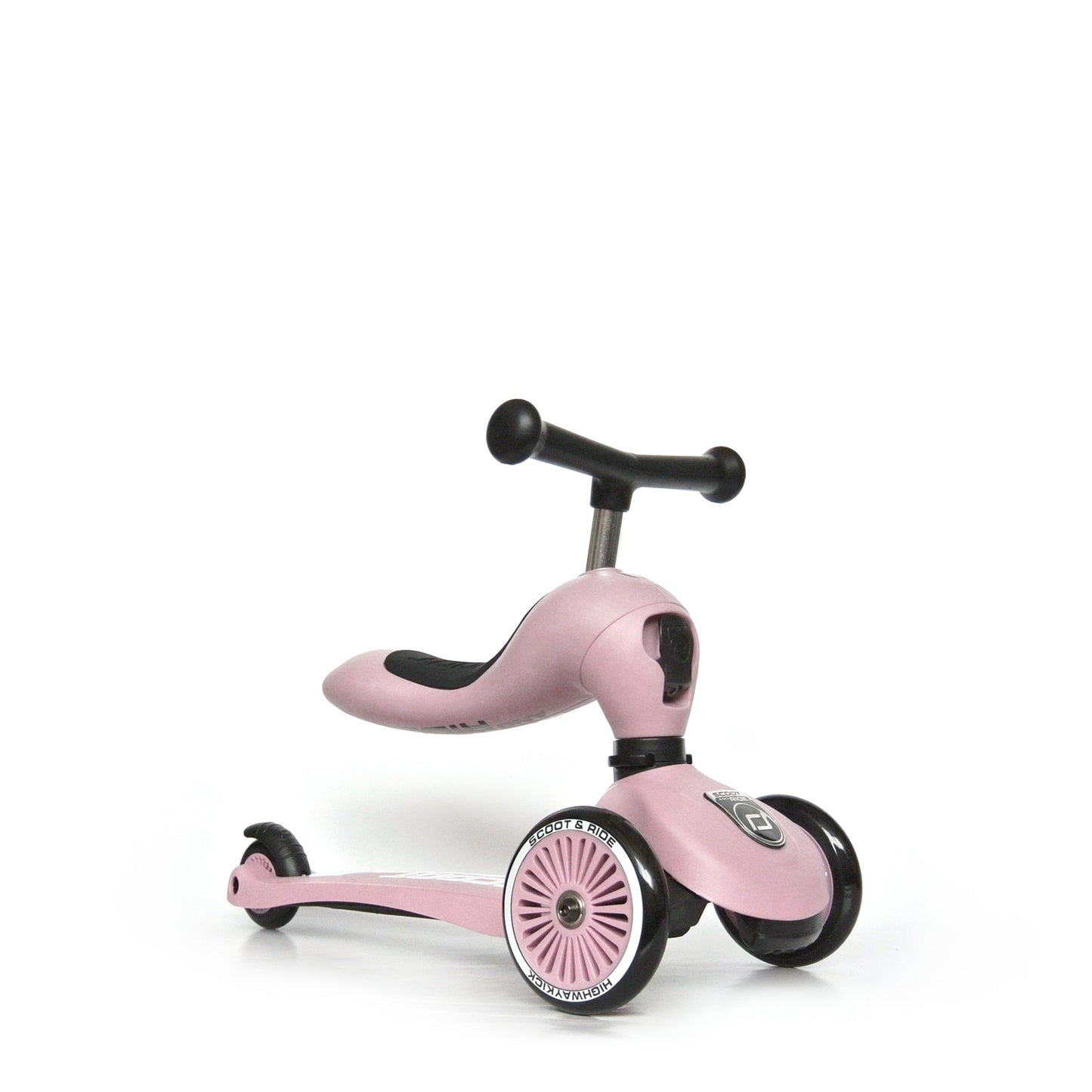 HighwayKick 1 Scooter and Ride On Toy Rose