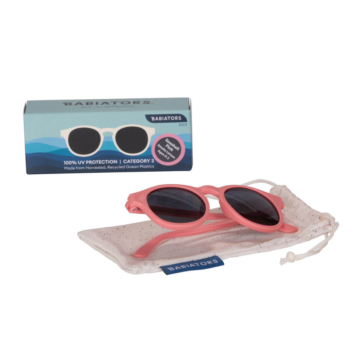 Seashell Pink Eco Keyhole I Smoke Lenses