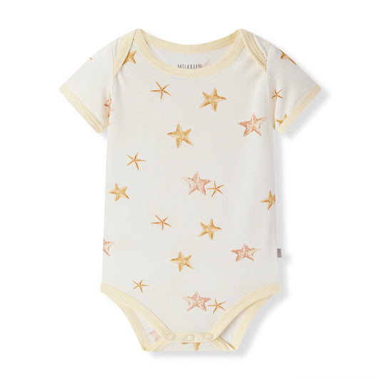 Starfish Dreams Luxe Stretch Short Sleeve One Piece