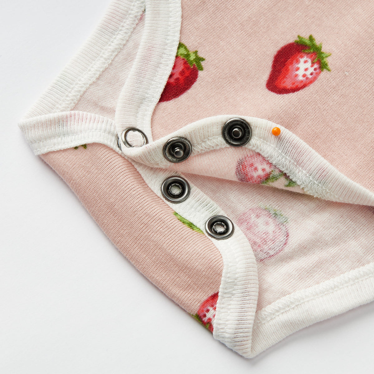 Strawberry Organic Cotton Short Sleeve One Piece