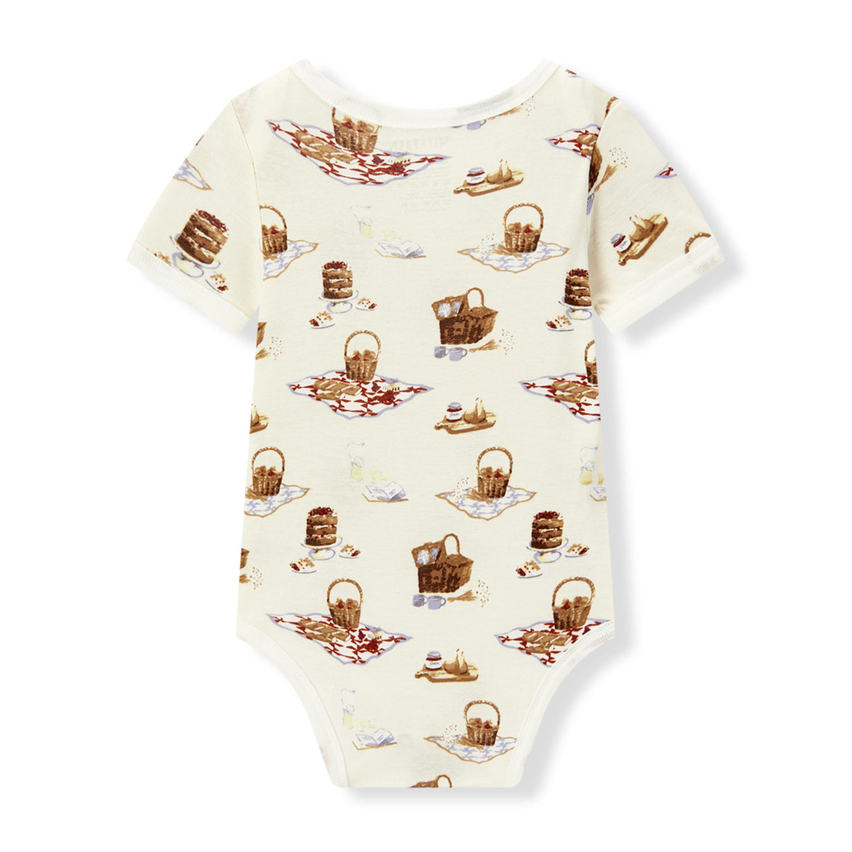 Picnic Organic Cotton Short Sleeve One Piece