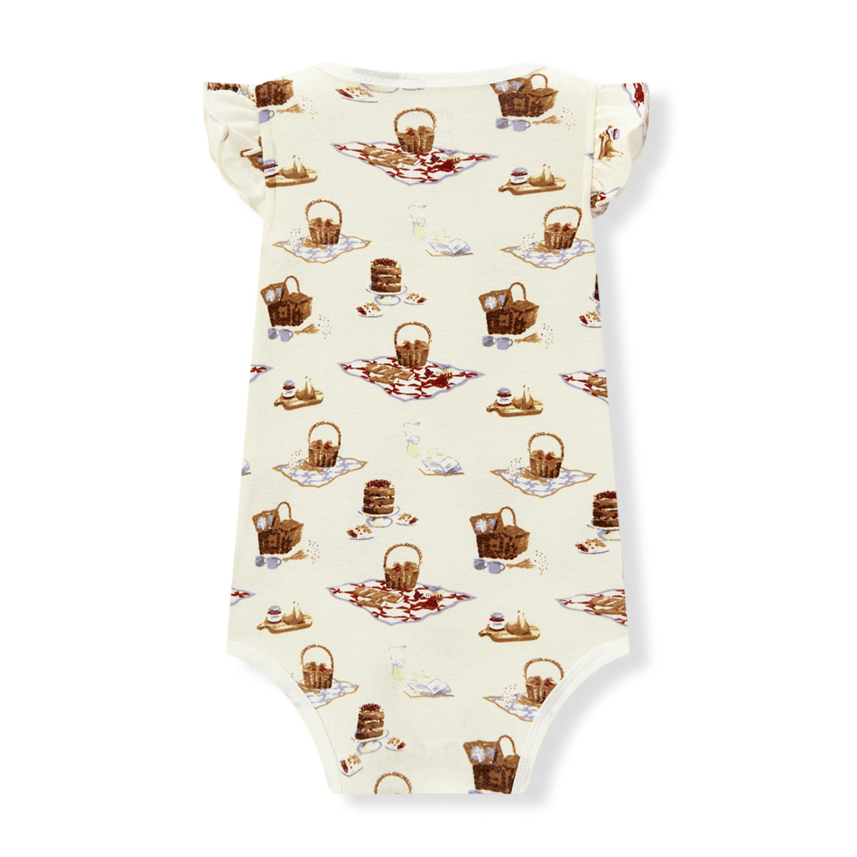 Picnic Organic Cotton Ruffle One Piece