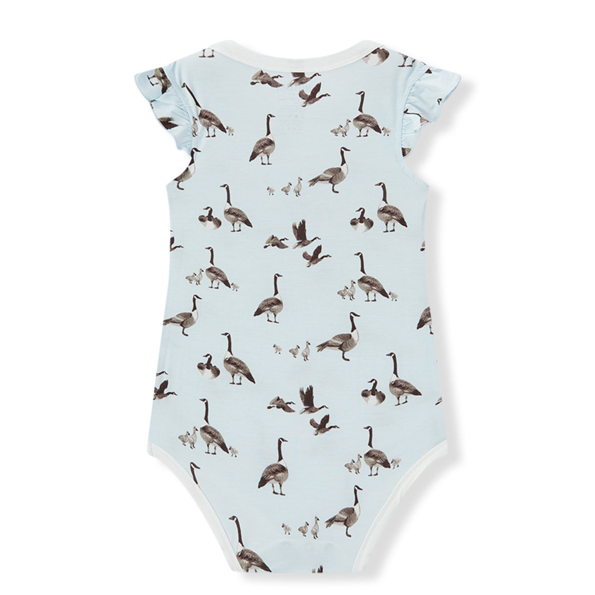 Goose Luxe Stretch Ruffle One Piece