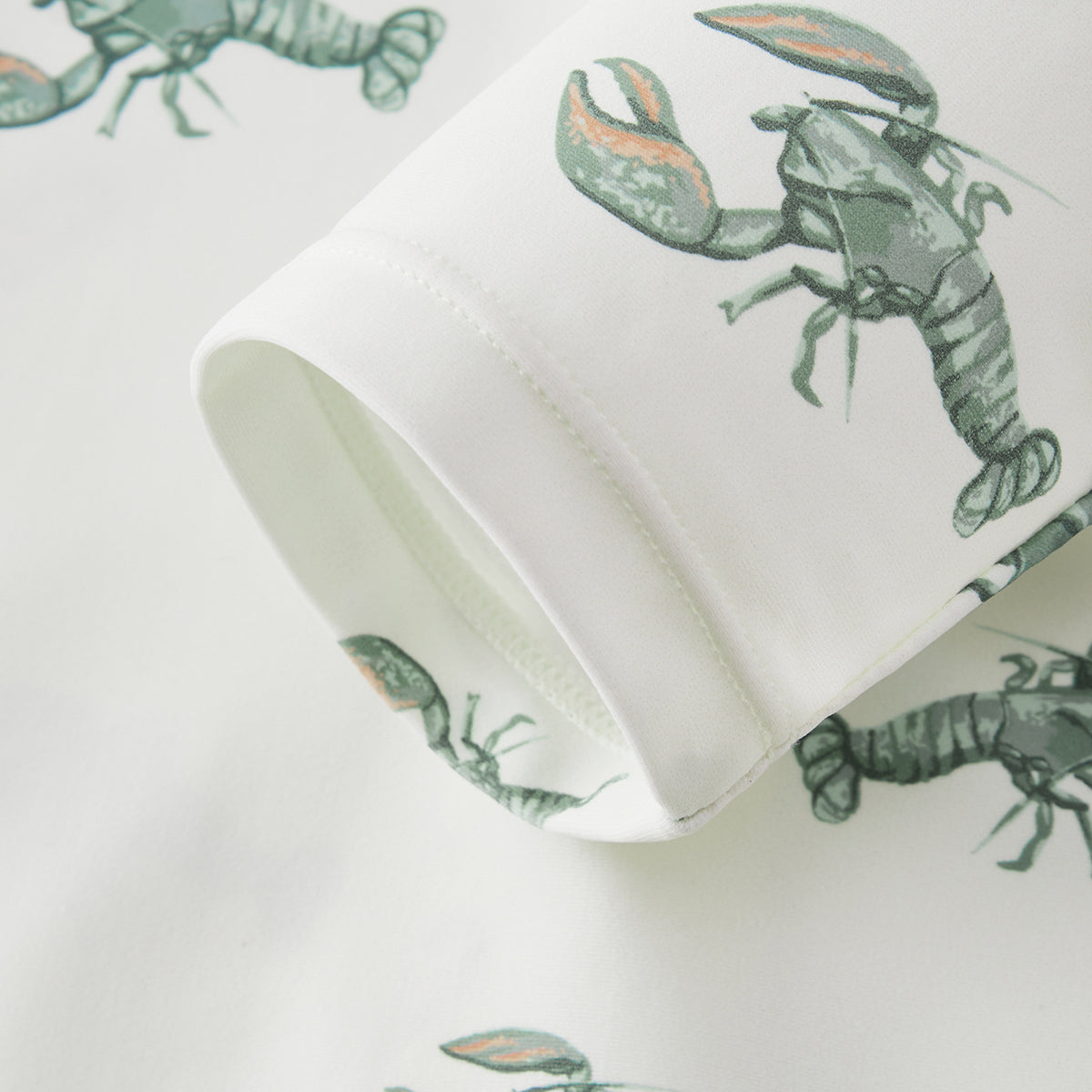 Mint Lobster Zipper Shortall Swimsuit
