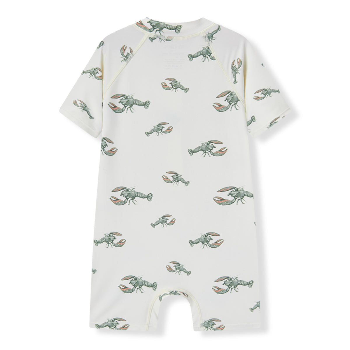 Mint Lobster Zipper Shortall Swimsuit