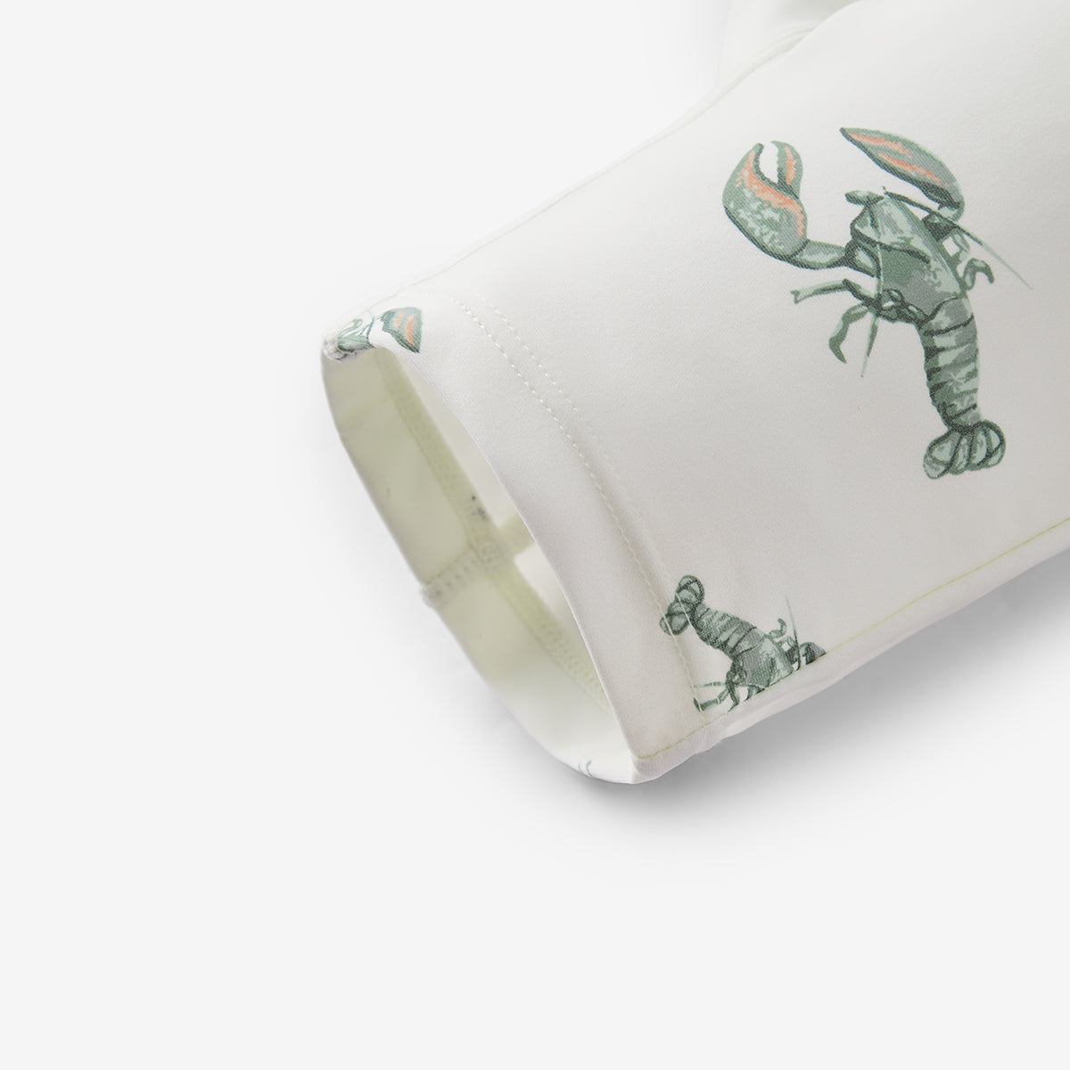 Mint Lobster Zipper Shortall Swimsuit