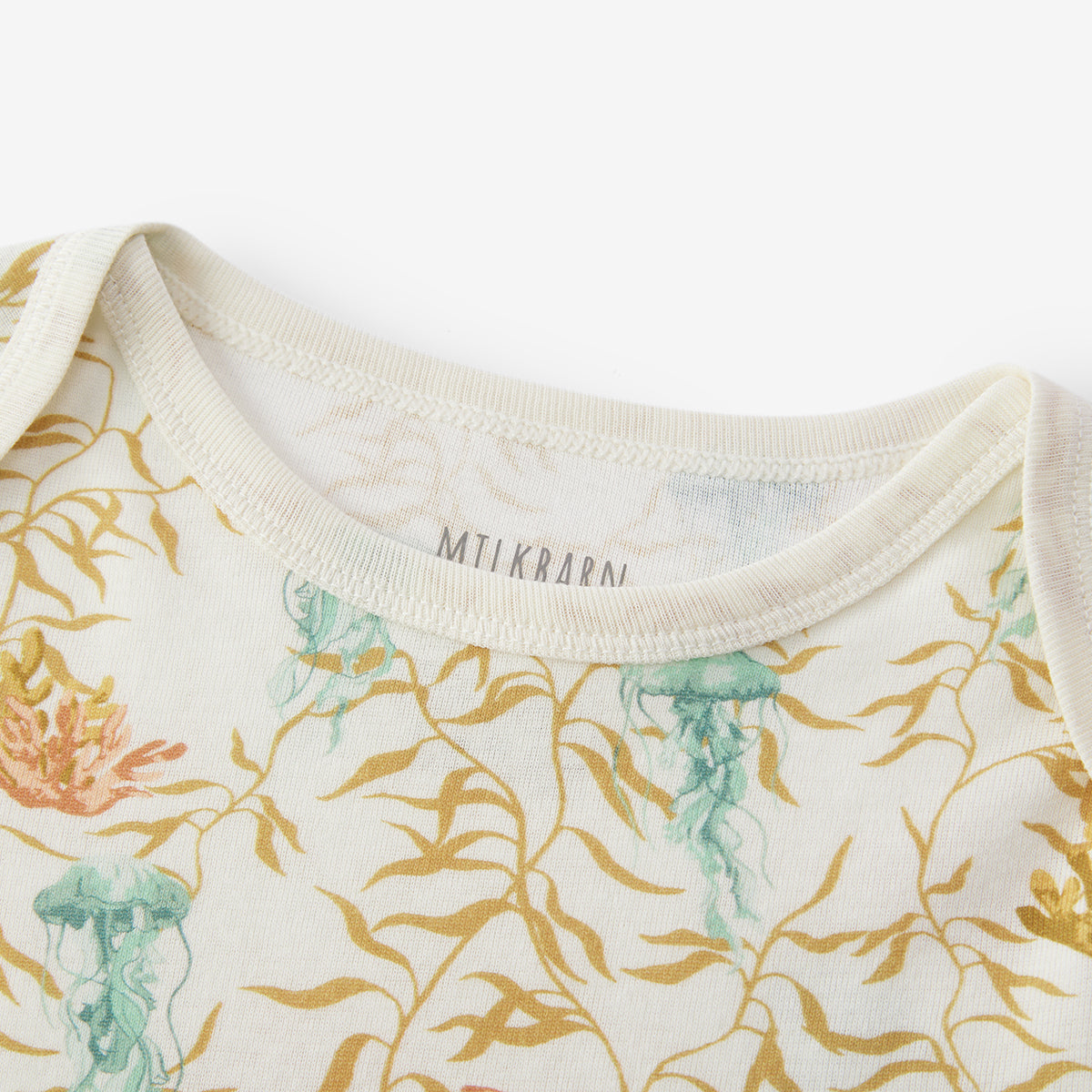Under the Sea Organic Cotton Long Sleeve One Piece