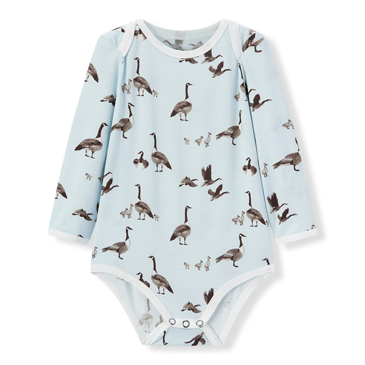 Goose Luxe Stretch Long Sleeve One Piece