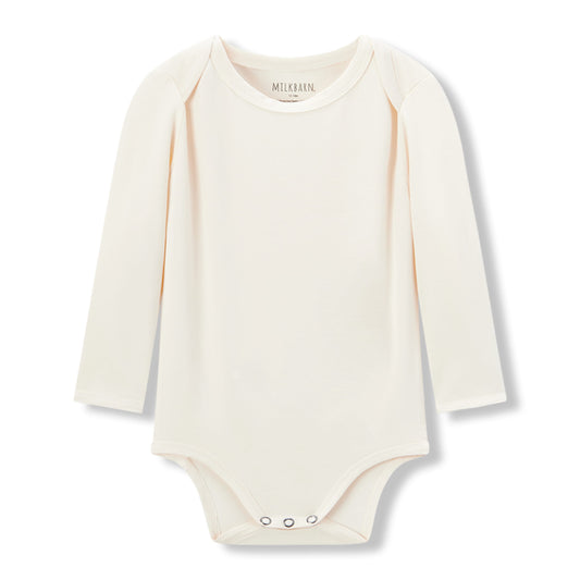 Salt Luxe Solid Long Sleeve One Piece
