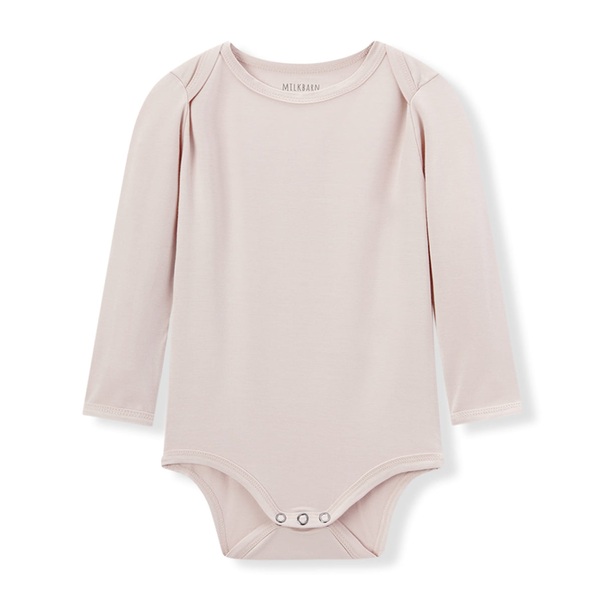 Sepia Rose Luxe Solid Long Sleeve One Piece