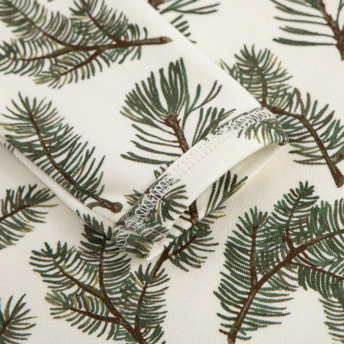 Pine Brushed Long Sleeve One Piece