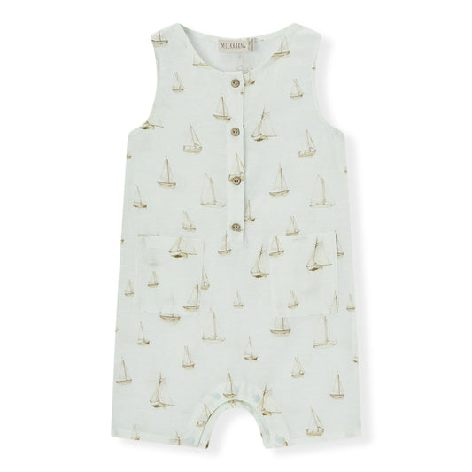 Sailboat Melody Tank Top Shortall