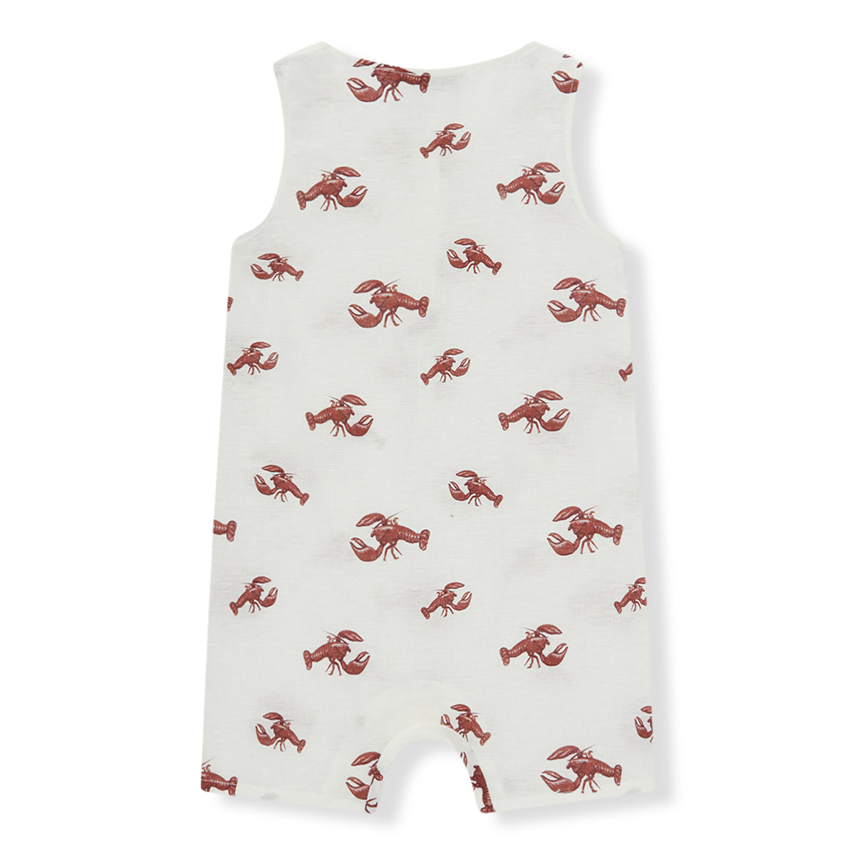 Cream Lobster Tank Top Shortall