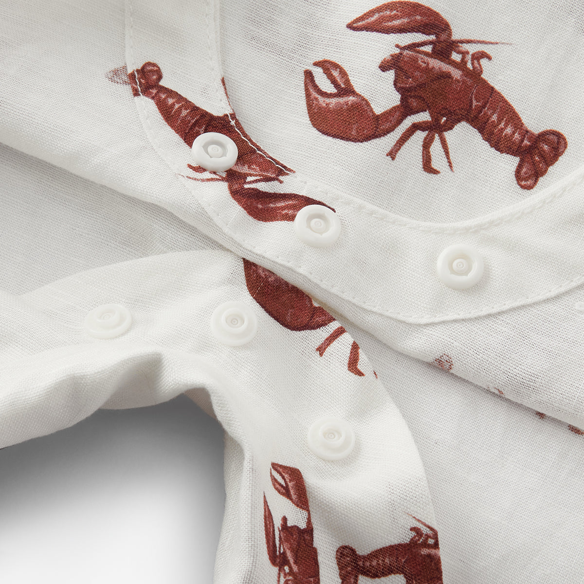Cream Lobster Tank Top Shortall