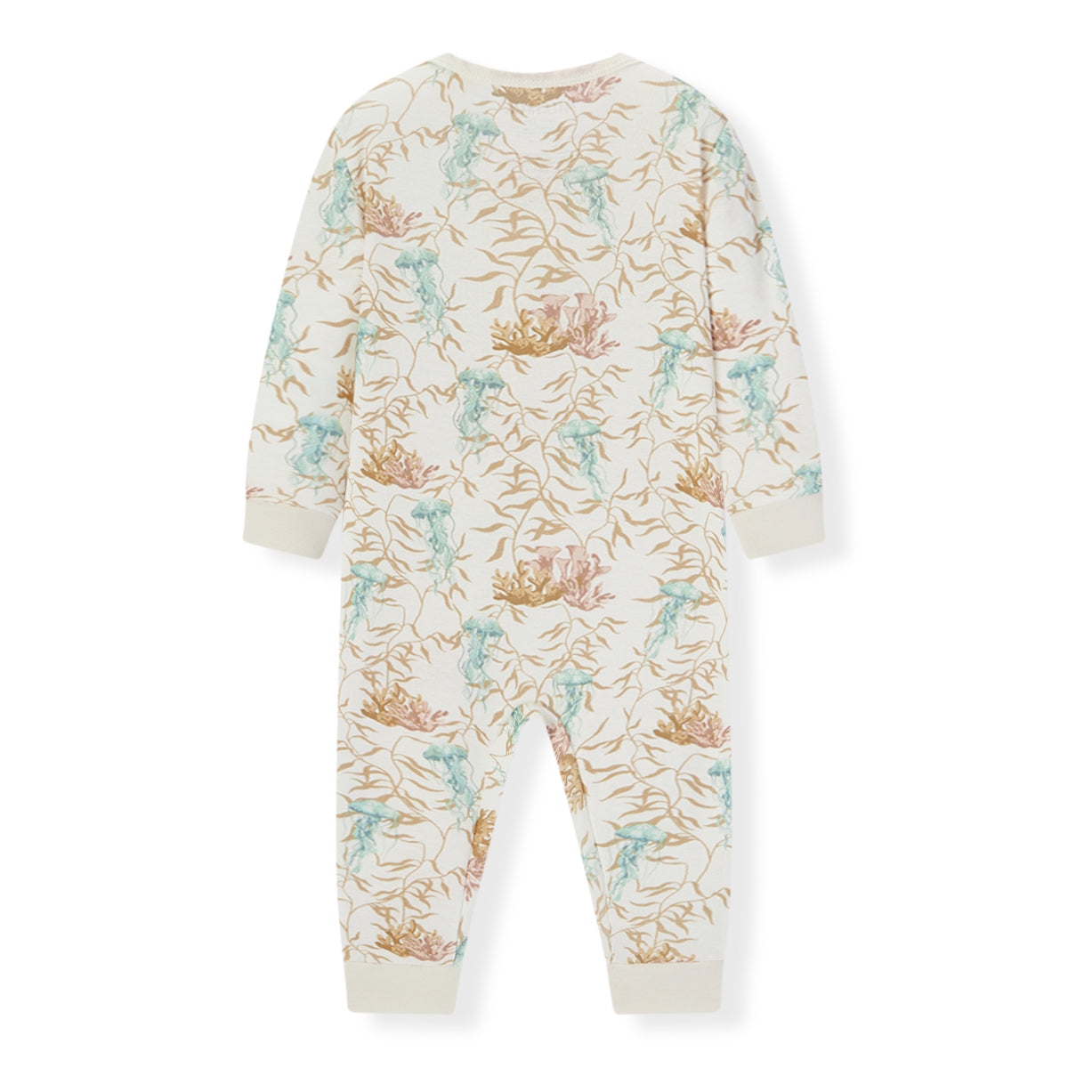 Under the Sea Organic Cotton Zipper Pajama