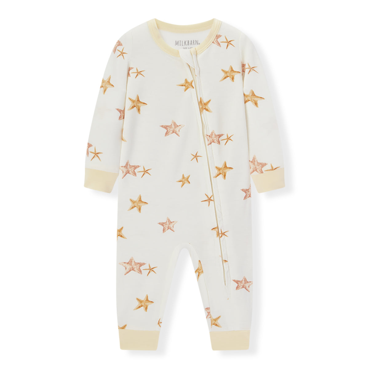 Starfish Dreams Luxe Stretch Zipper Pajama