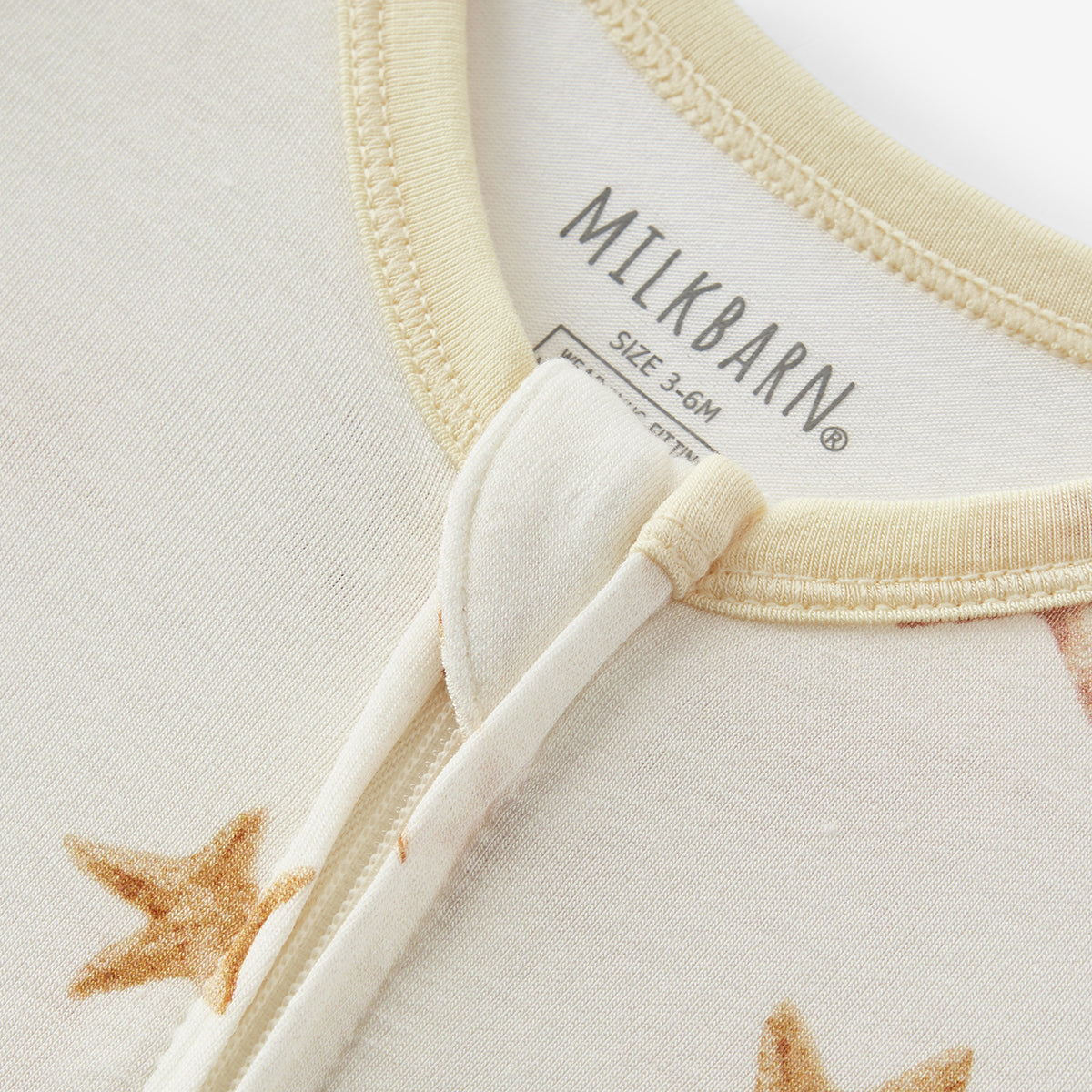 Starfish Dreams Luxe Stretch Zipper Pajama