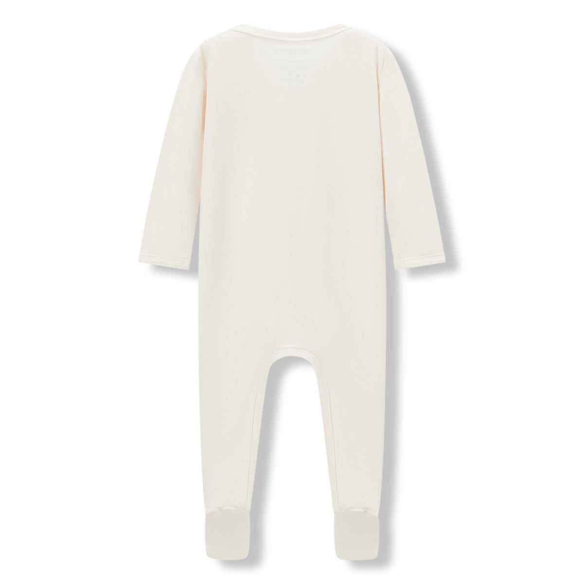Salt Luxe Solid Zipper Footed Romper