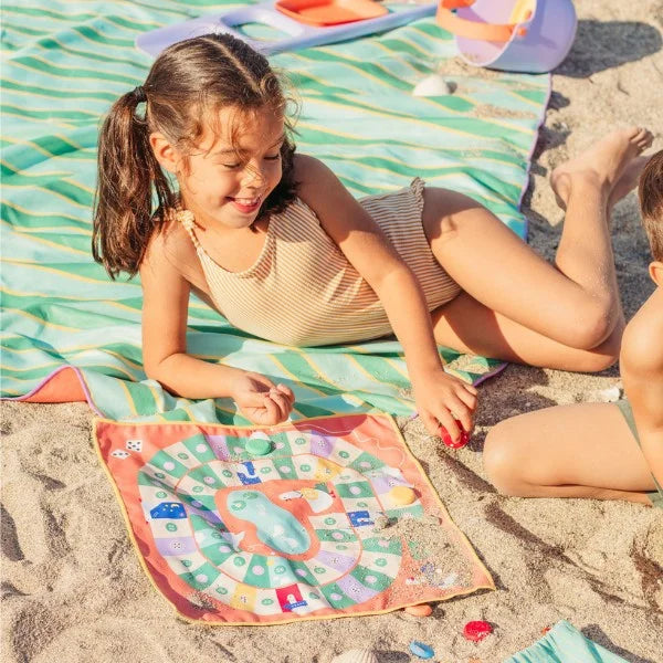 Quut Travel Games – Snakes & Ladders & Game of the Goose for Kids