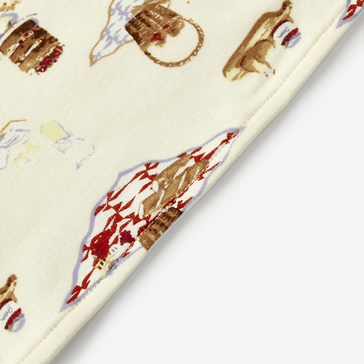 Picnic Organic Cotton Kerchief Bib