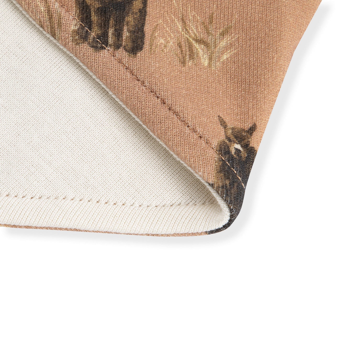 Alpaca Organic Cotton Kerchief Bib