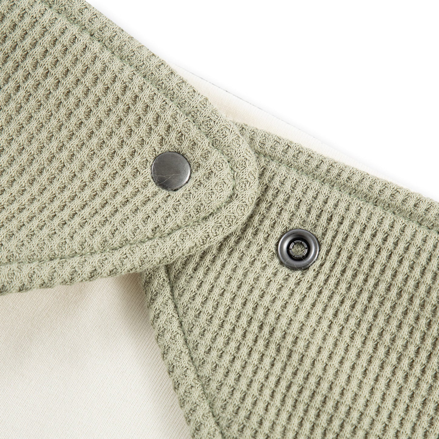 Tea Waffle Kerchief Bib