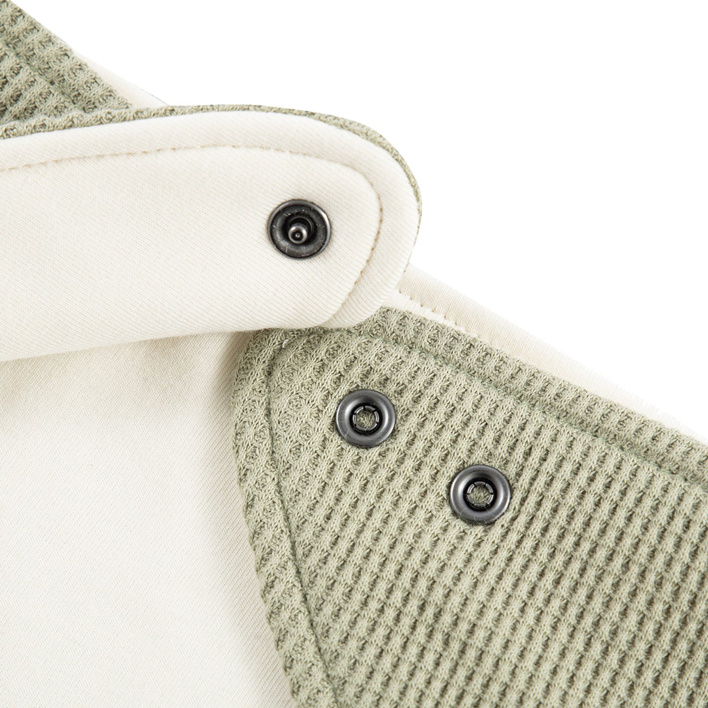 Tea Waffle Kerchief Bib