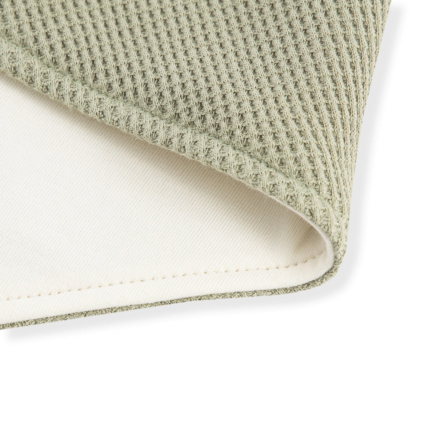 Tea Waffle Kerchief Bib
